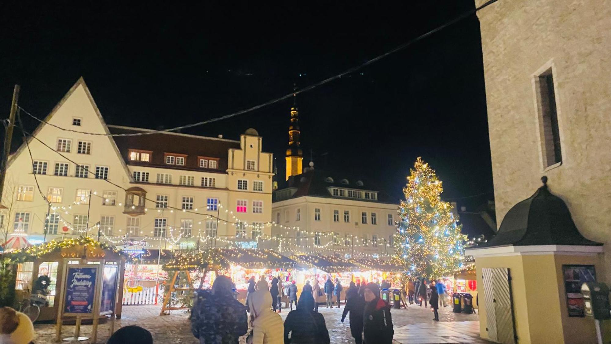 Cozy Oldtown Studio With Magnific City View Tallin Exterior foto